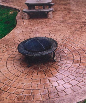 Stamped Concrete, Parker, CO